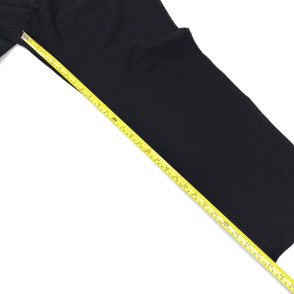 NEW Eileen Fisher System Washable Stretch Crepe Ankle Pant Black Quiet Luxury - Picture 4 of 7